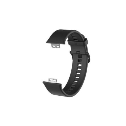 Λουράκι Σιλικόνης Μαύρο (Huawei Watch Fit)